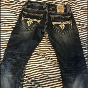 Men’s rock revival jeans